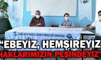 SES BOLU ŞUBESİ’NDEN EBELER VE HEMŞİRELERİN TALEPLERİ
