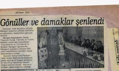 Gönüller ve damaklar şenlendi”Arşiv 20 Nisan 2003″