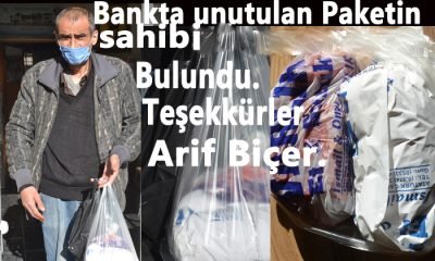 Bulduğu Paketin Sahibini Arıyor haber başlığı ile yayınladığımız haber ses getirdi