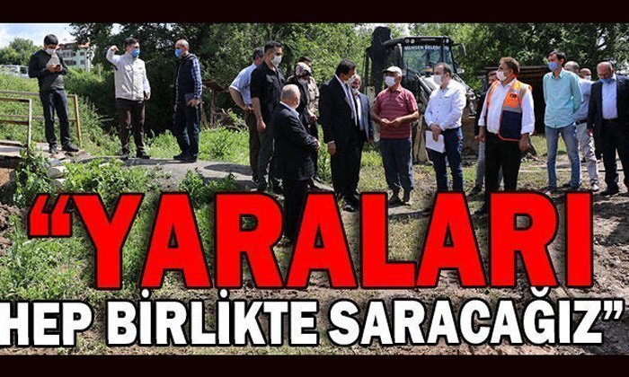 Mengen’de Sağanak ve dolunun etkili olduğu bölgelerde hasar tespit çalışması başlatıldı