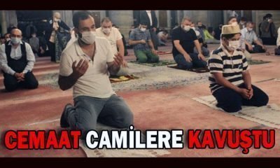 Camiler Beş Vakit Cemaatle Namaza Açıldı