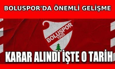 Boluspor’da Yeni Dönem Mi? Merakla Beklenen Tarih Belli Oldu