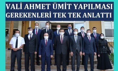 VALİ ÜMİT TEK TEK DİLE GETİRDİ