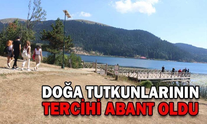 DOĞA TUTKUNLARININ TERCİHİ ABANT OLDU
