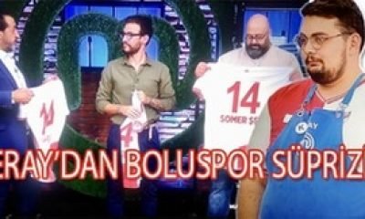 Masterchef Eray’dan Boluspor Süprizi!