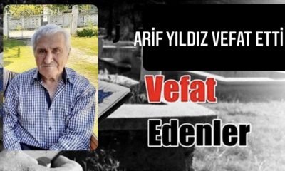 Arif YILDIZ Vefat Etti