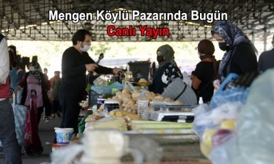 Mengen Köylü Pazarında Gezinti ve Sokak Röportajı