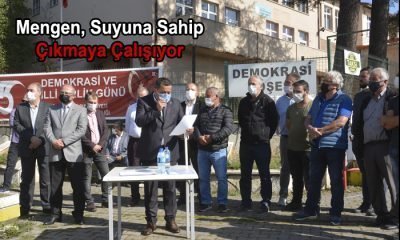 Mengen, Suyuna Sahip Çıkmaya Çalışıyor
