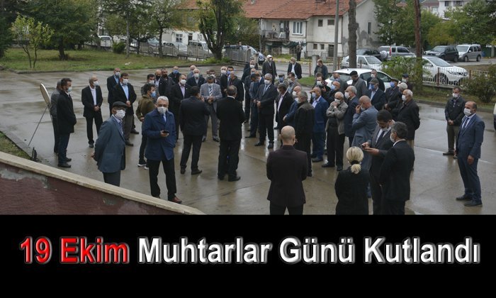 19 Ekim Muhtarlar Günü Kutlandı