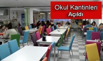 Okul Kantinleri Açıldı