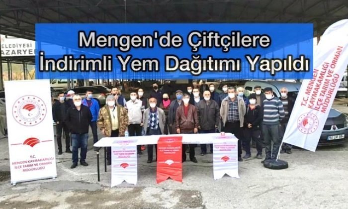 Mengen’de 4,5 Ton Yem Bitkisi Tohumu Dağıtıldı