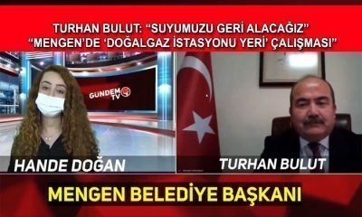 İlçemize Ait Suyun Gerede Tarafından Alınması Tartışması ve Mengen’e Doğalgaz Ne Zaman Gelecek? Sorusu Gündem Oldu