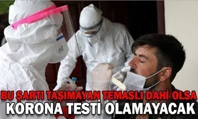 Artık Her İsteyene Test Yok