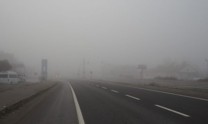 Mengen’i Sis Kapladı