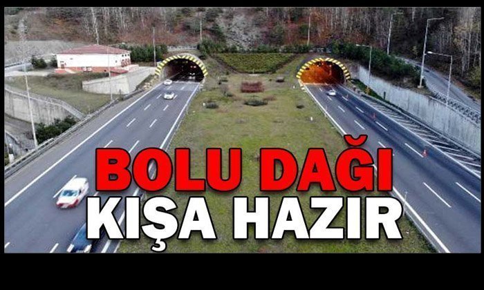 Bolu Dağı İçin 5 Bin 550 Ton Tuz Hazır