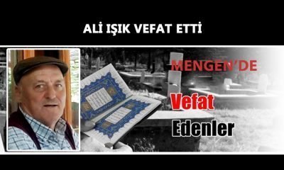 Ali IŞIK Vefat Etti