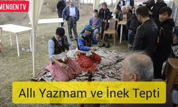 İlyas Demirkol ve Ekibi – Mengen Yöresel Oyunları – Allı Yazma Başında (Mengen TV)