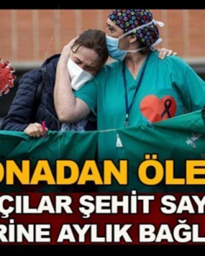 Sağlıkçılar Vazife Malülü Sayılcak !