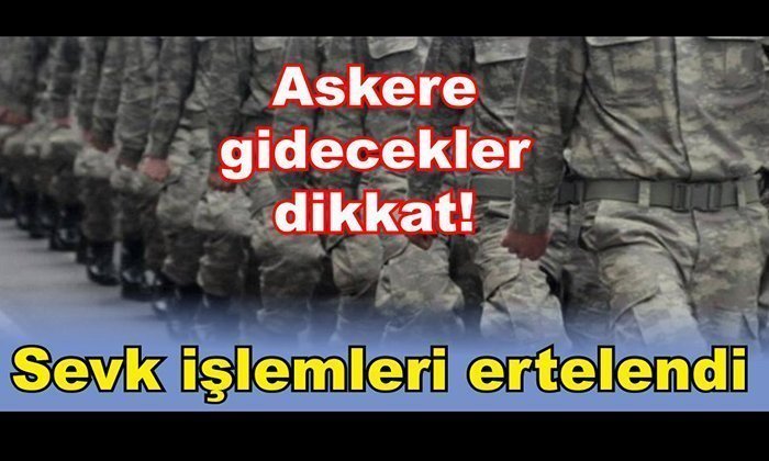 Sevk İşlemleri Ertelendi