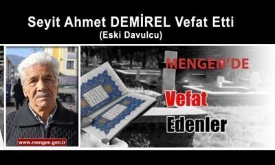 Seyit Ahmet DEMİREL (Davulcu) Vefat Etti
