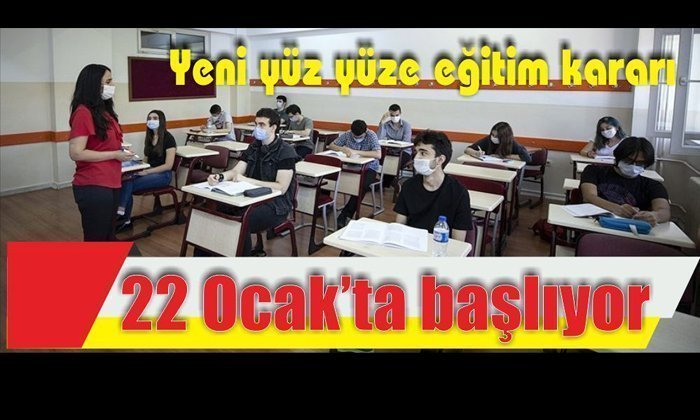 8. ve 12. Sınıflar İçin Yüz yüze Eğitim (Yetiştirme Kursları) Bugün Başlıyor