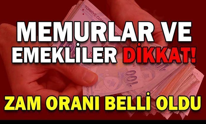 2021 Memur ve Emekli Maaş Zam Oranları Belli Oldu