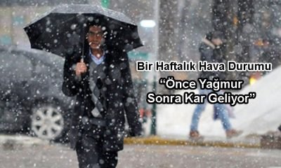 Önümüzdeki Hafta Havalar Nasıl Olacak? -Bir Haftalık Hava Durumu-