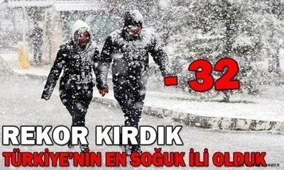 Bolu Eksi 32 Dereceyle Bu Gece Türkiye’nin En Soğuk İli Oldu