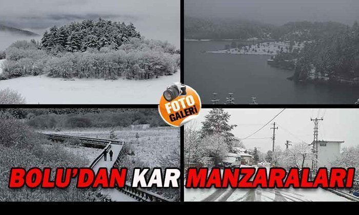 KARTALKAYA, GÖLCÜK ABANT’TA KAR GÜZELLİĞİ