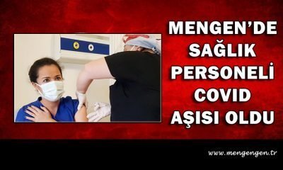 Mengen’de Sağlık Personeli Aşı Oldu – Aşılamanın Detayları