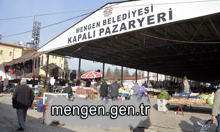 2021 Yılının İlk Mengen Pazarı