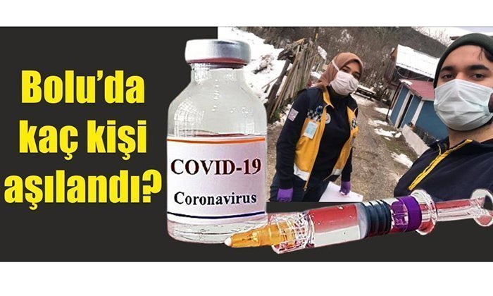 Bolu’da Kaç Kişi Aşılandı?