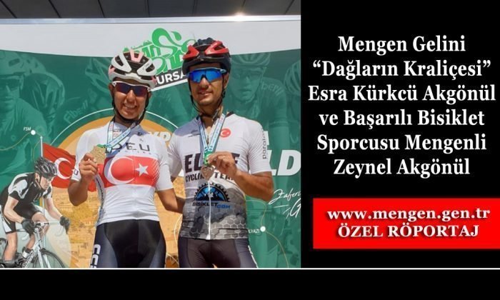 Arşiv Haber: Şampiyon Çift İle Röportaj; “Mengen, dağ bisikleti için gerçekten bir cennet ilçe”