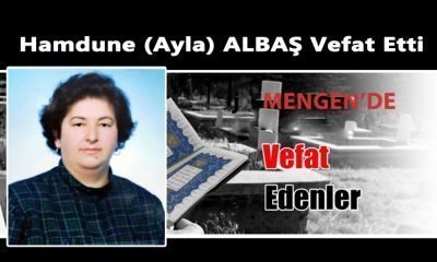 Ayla (Hamdune) ALBAŞ Vefat Etti