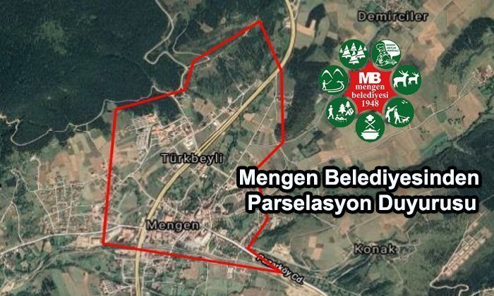 Türkbeyli Mahallesinde Parselasyon Planı