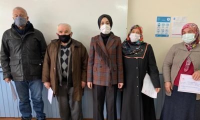 Meyve Ağaçları Budaması Kursiyerleri Sertifikalarını Aldı
