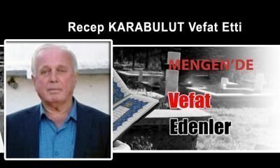 Recep KARABULUT Vefat Etti