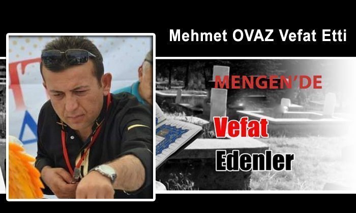 Gökçesu ve Aşçılık Camiasının Acı Kaybı: Genç Şef Mehmet OVAZ Vefat Etti