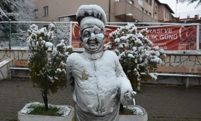 Mengen’e Kar Geri Geldi – Kar Manzaraları – 24.03.2021