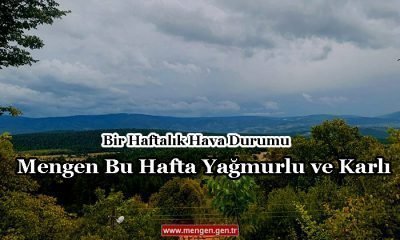 Yağmurlu Bir Hafta Bizi Bekliyor-Bir Haftalık Hava Durumu-