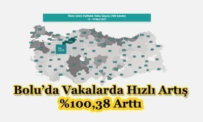 Bolu’da Vaka Sayısında Artış