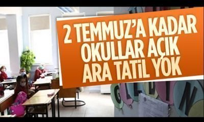 Ziya Selçuk’tan Yaz Tatili ve Ara Tatil Açıklaması