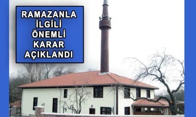 Diyanet Açıkladı: “Teravih Namazları Evlerde Kılınacak”