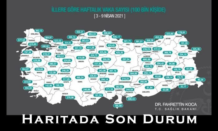 Bolu’da Vaka Sayıları Hızlı Yükseliyor