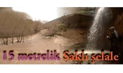 15 metrelik Saklı Şelale