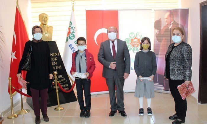 Çocuklardan Belediyeye 23 Nisan Ziyareti