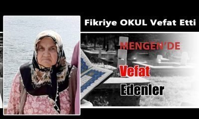Fikriye OKUL (83) Vefat Etti