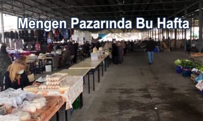 Mengen TV – Pazartesi Günü Mengen Halk Pazarının Nabzını Tuttuk