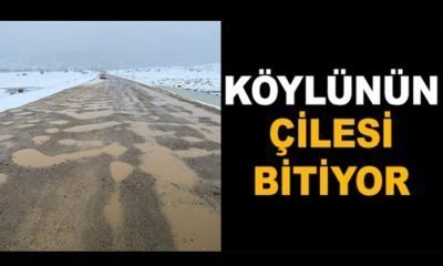 “O yol bu sene asfaltlanacak”
