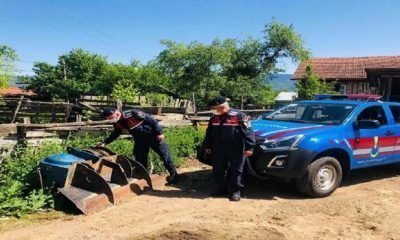 30 bin lira değerindeki çalıntı tambur Mengen’de bulundu